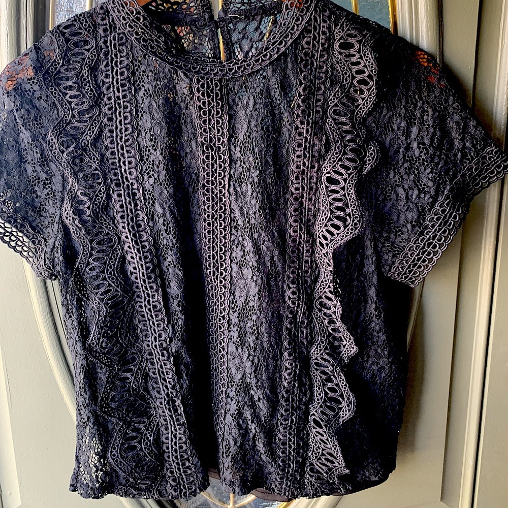 Black Lace Top